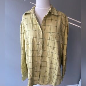 Plaid Flannel Button Down